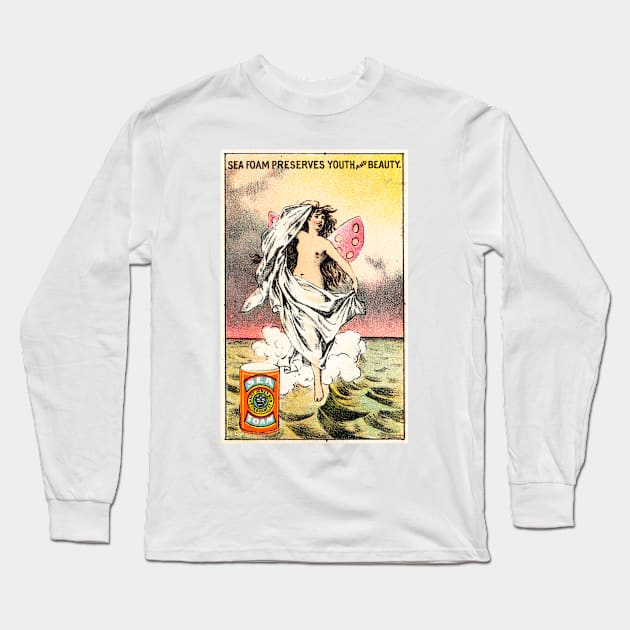 Sea foam preserves youth and beauty Gantz, Jones & Co_ Long Sleeve T-Shirt by WAITE-SMITH VINTAGE ART